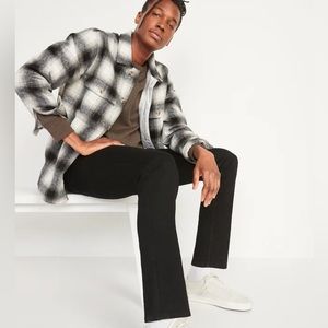 Old Navy Mens Slim Flex Black Rinse Jeans 29x30